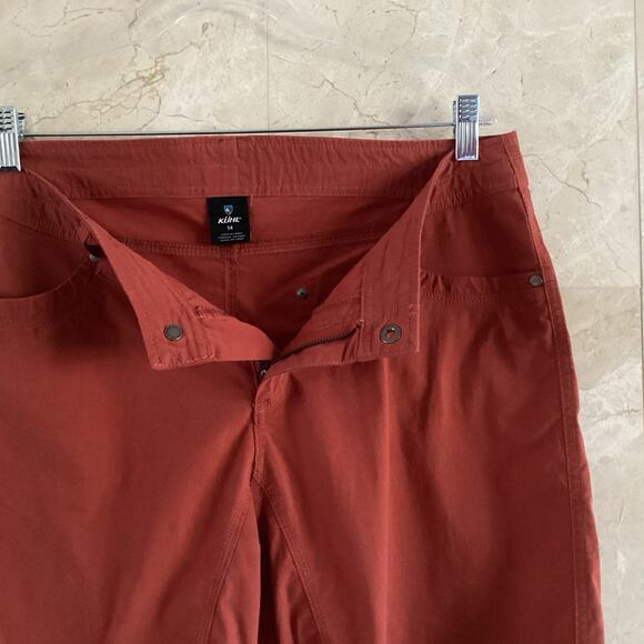 KÜHL Women Splash Shorts 7” Size 14 Orange Rust Stretch Gorpcore Hiking Outdoors - Picture 7 of 16